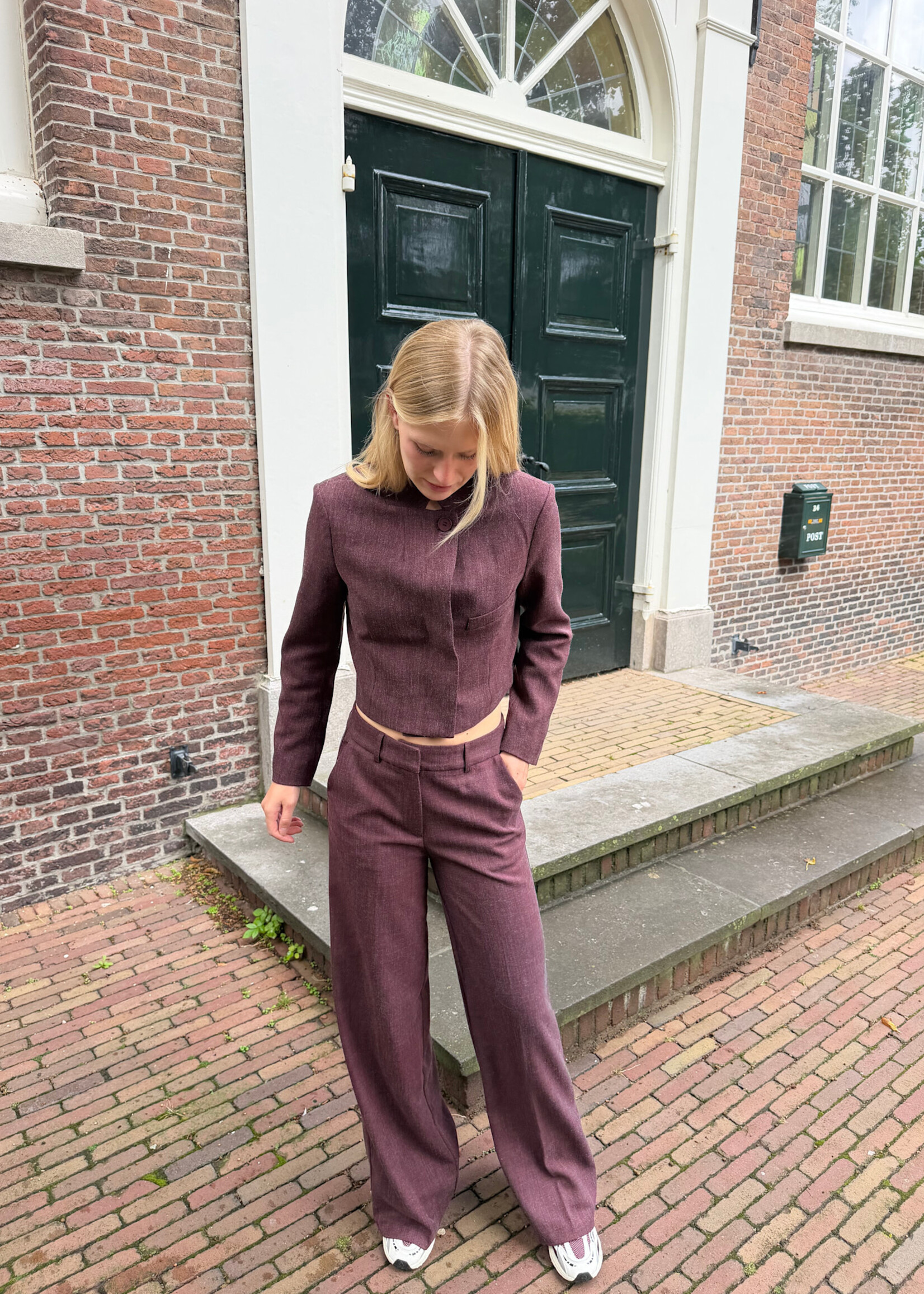 Flo Boutique Blazer Niene Bordeaux