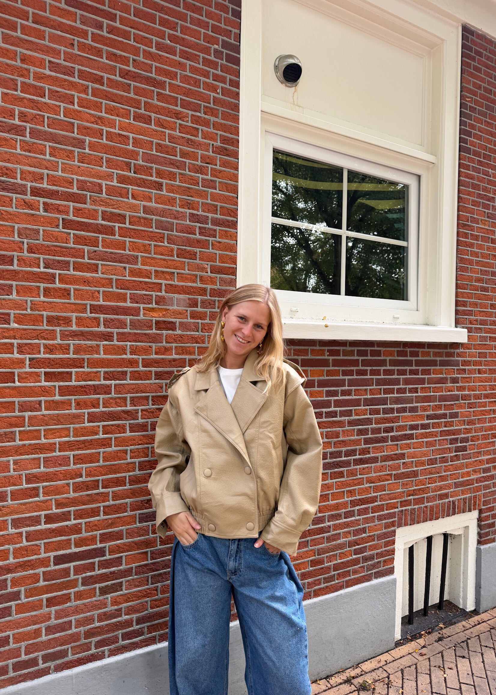 Flo Boutique Jacket Zaina Beige