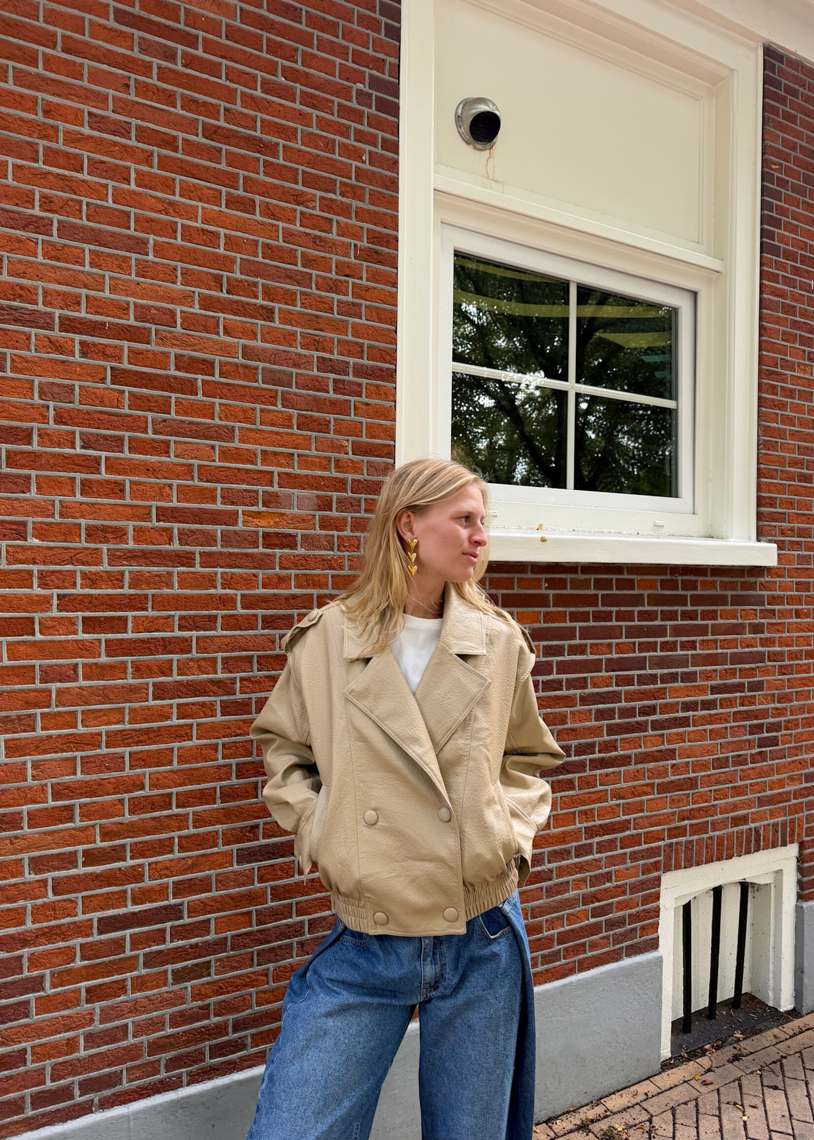 Flo Boutique Jacket Zaina Beige