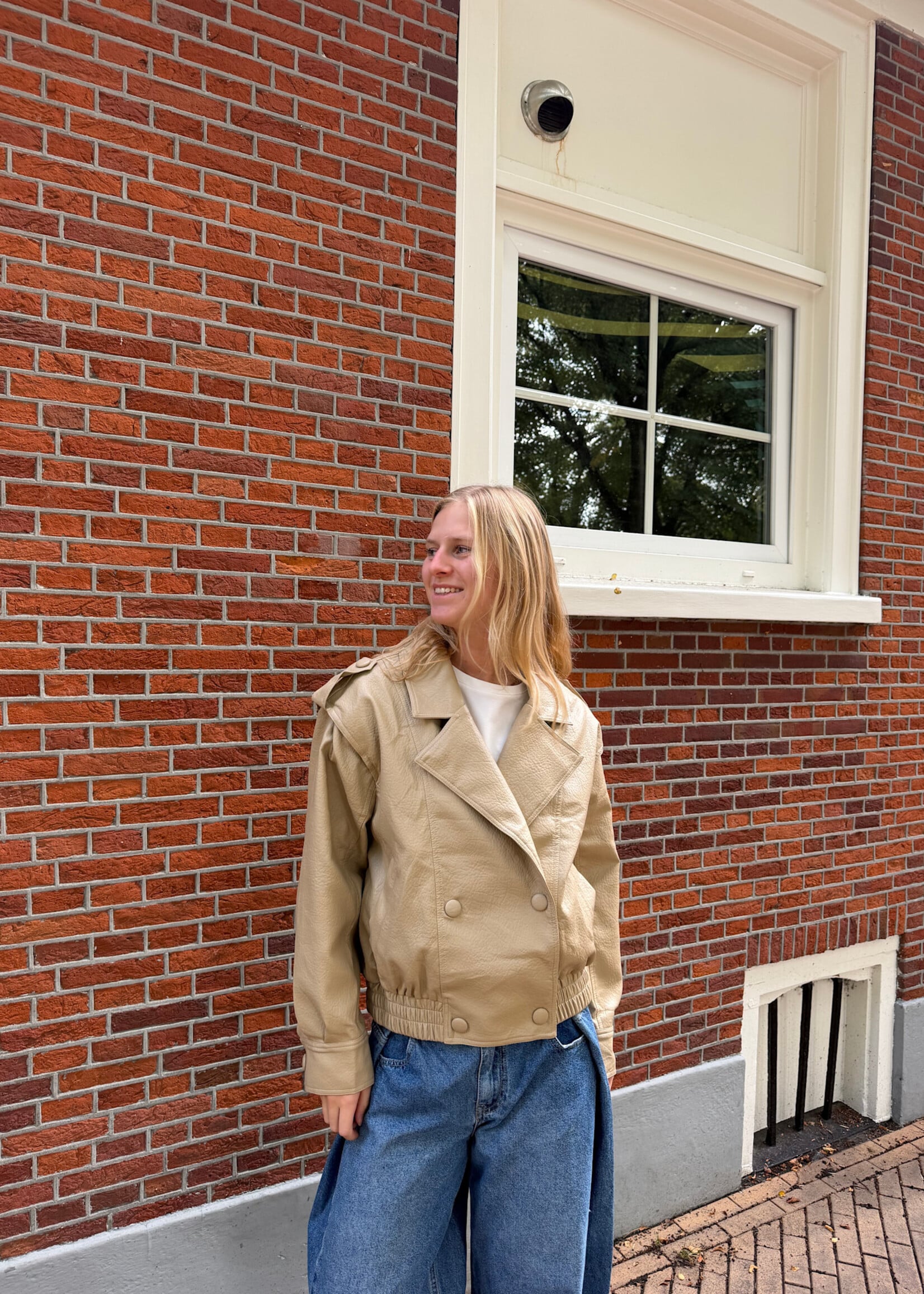 Flo Boutique Jacket Zaina Beige
