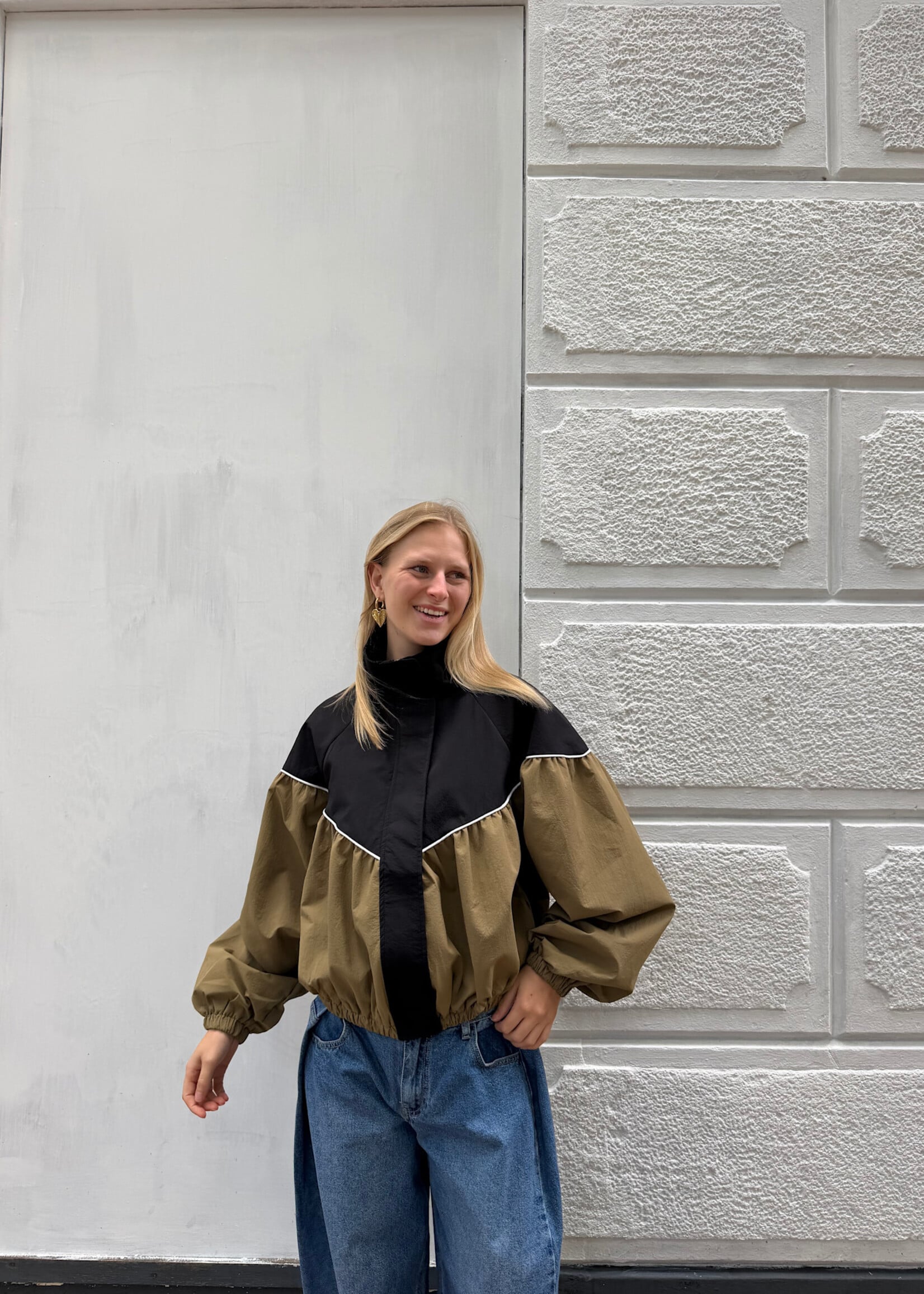 Flo Boutique Jasje Marre Khaki