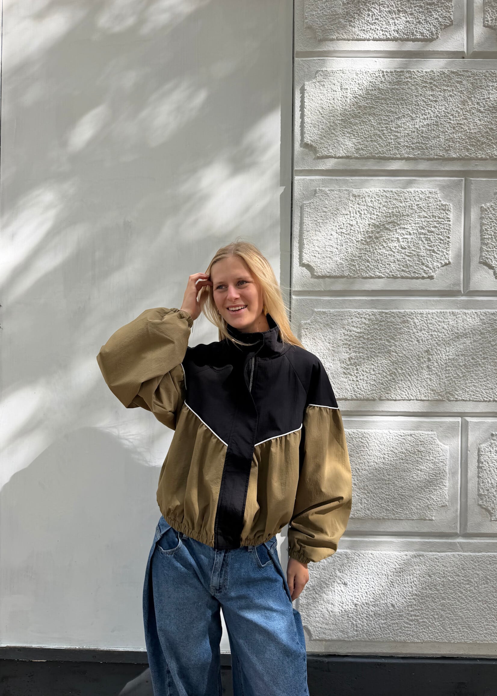 Flo Boutique Jasje Marre Khaki