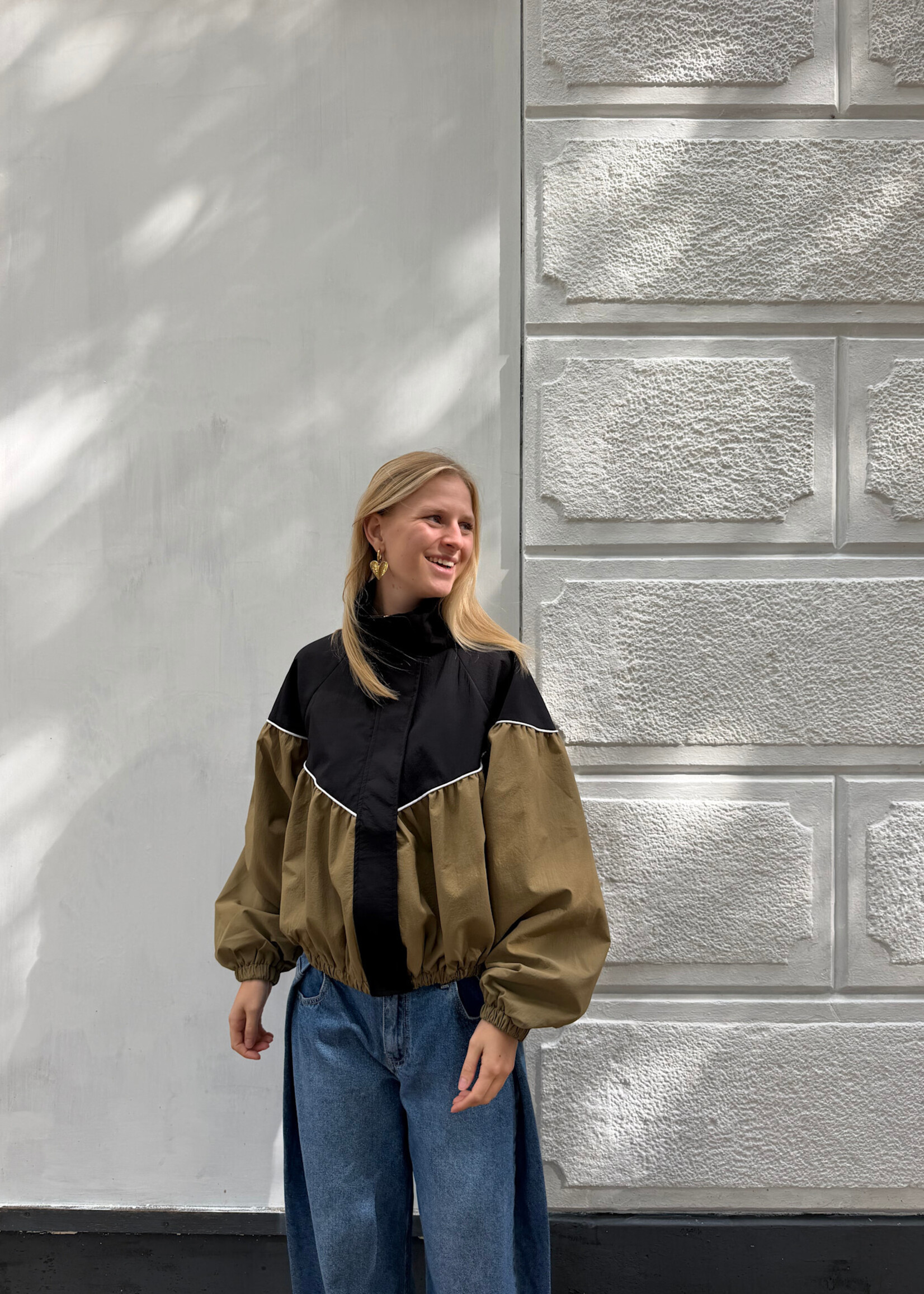 Flo Boutique Jasje Marre Khaki