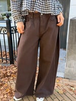 Flo Boutique Jeans overslag Harper Brown