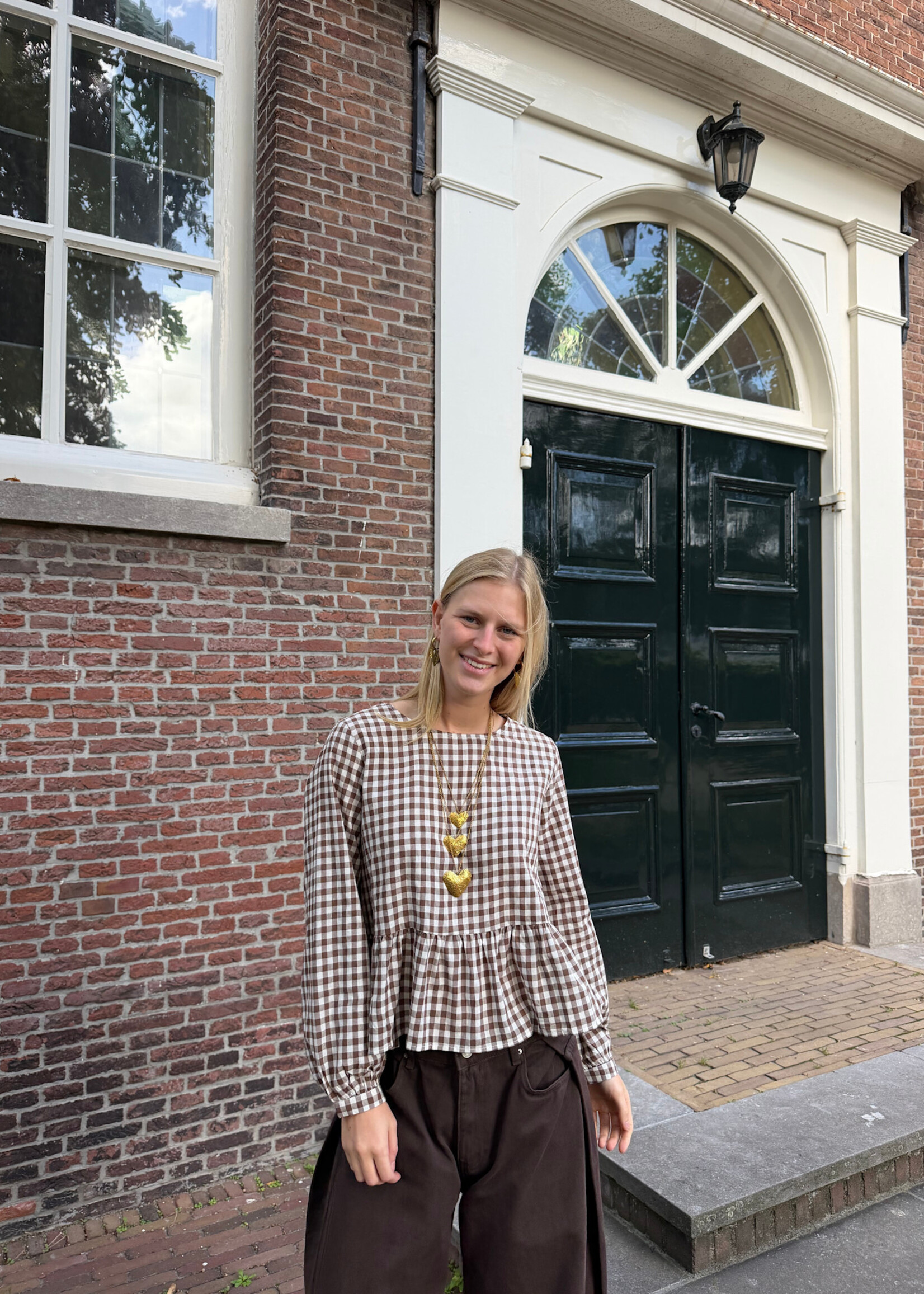Flo Boutique Top Livy Brown