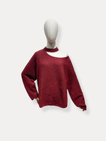 Flo Boutique PRE ORDER Top Deliza Bordeaux