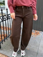Flo Boutique Balloon Jeans Anne Brown