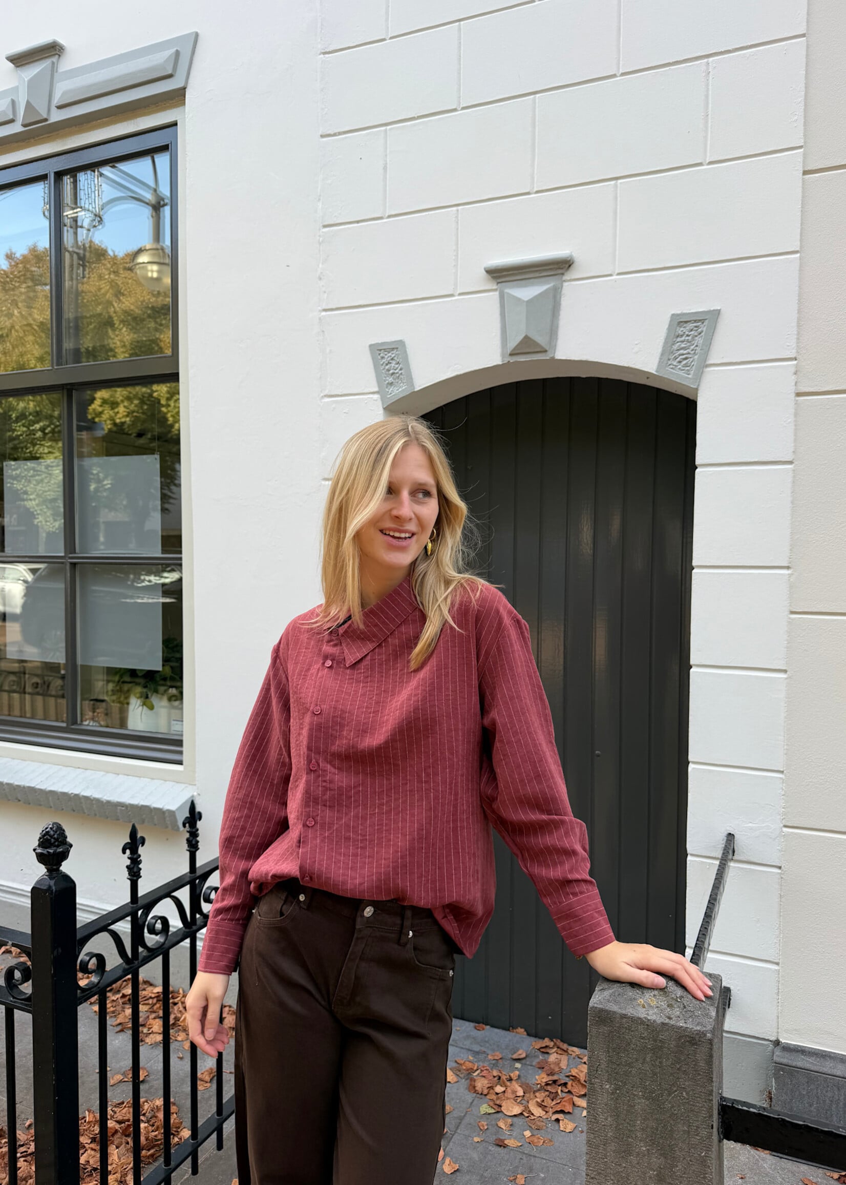 Flo Boutique Blouse Jane Red