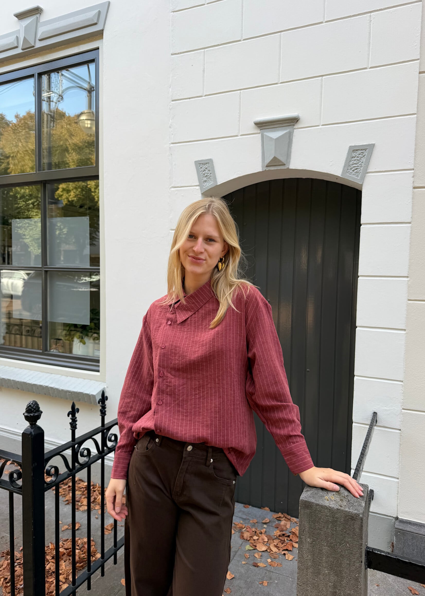 Flo Boutique Blouse Jane Red