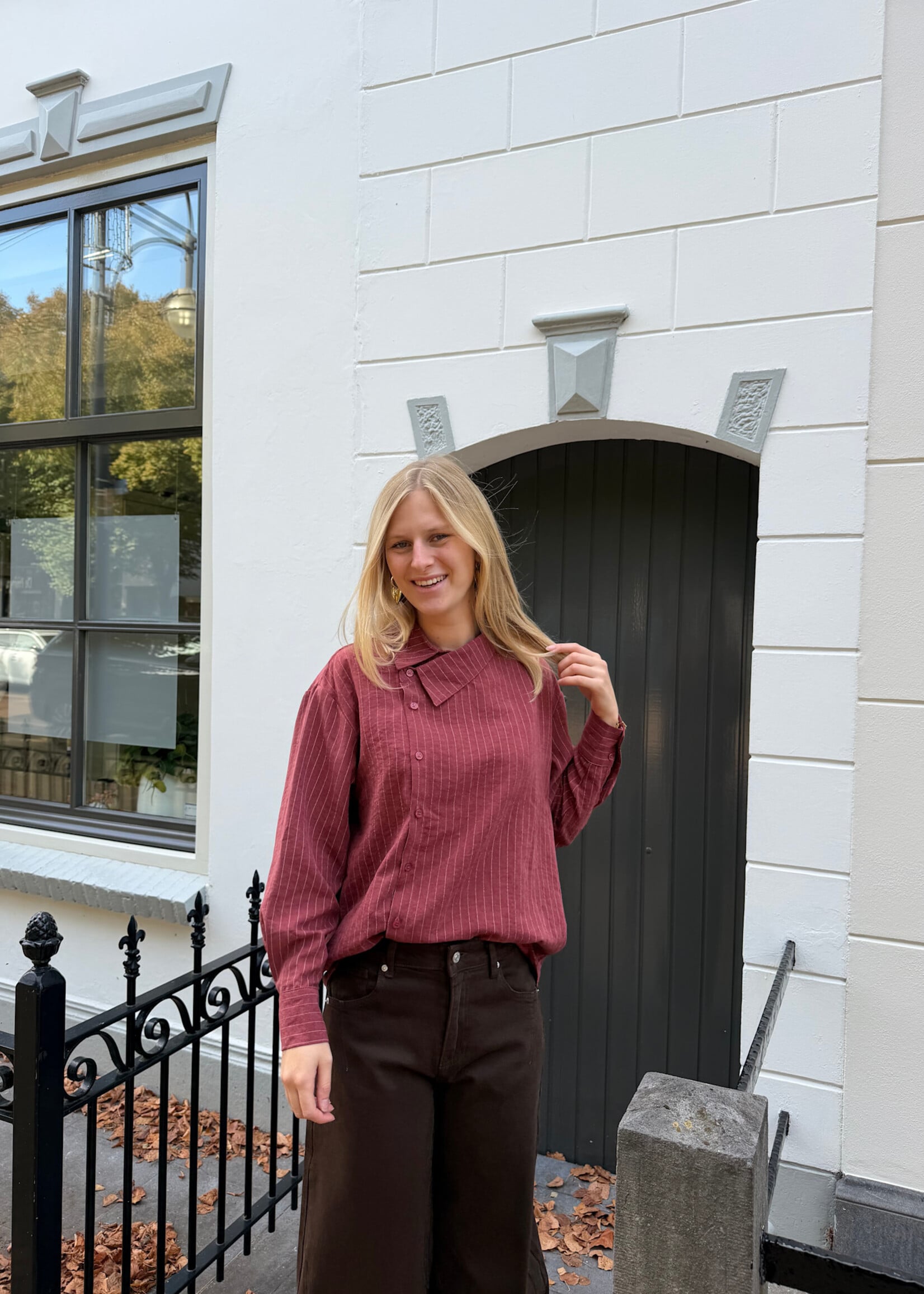 Flo Boutique Blouse Jane Red