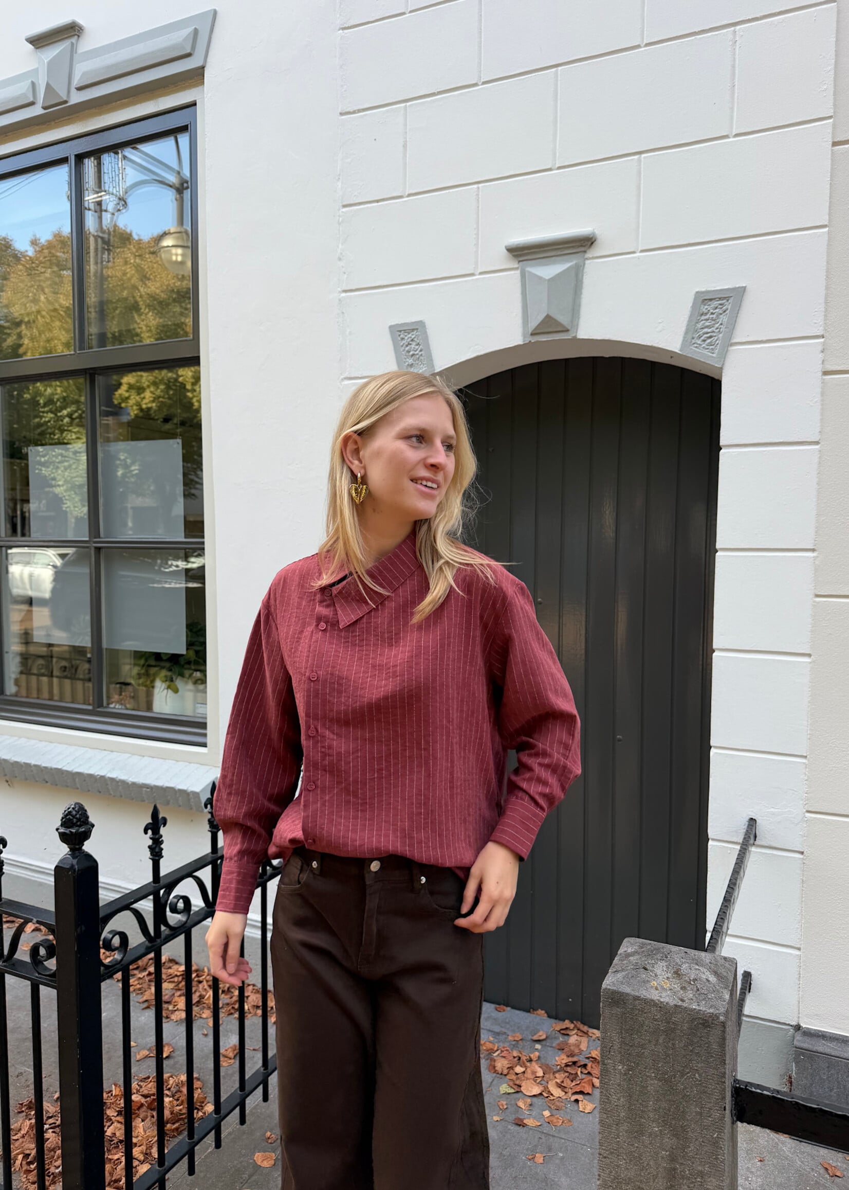 Flo Boutique Blouse Jane Red