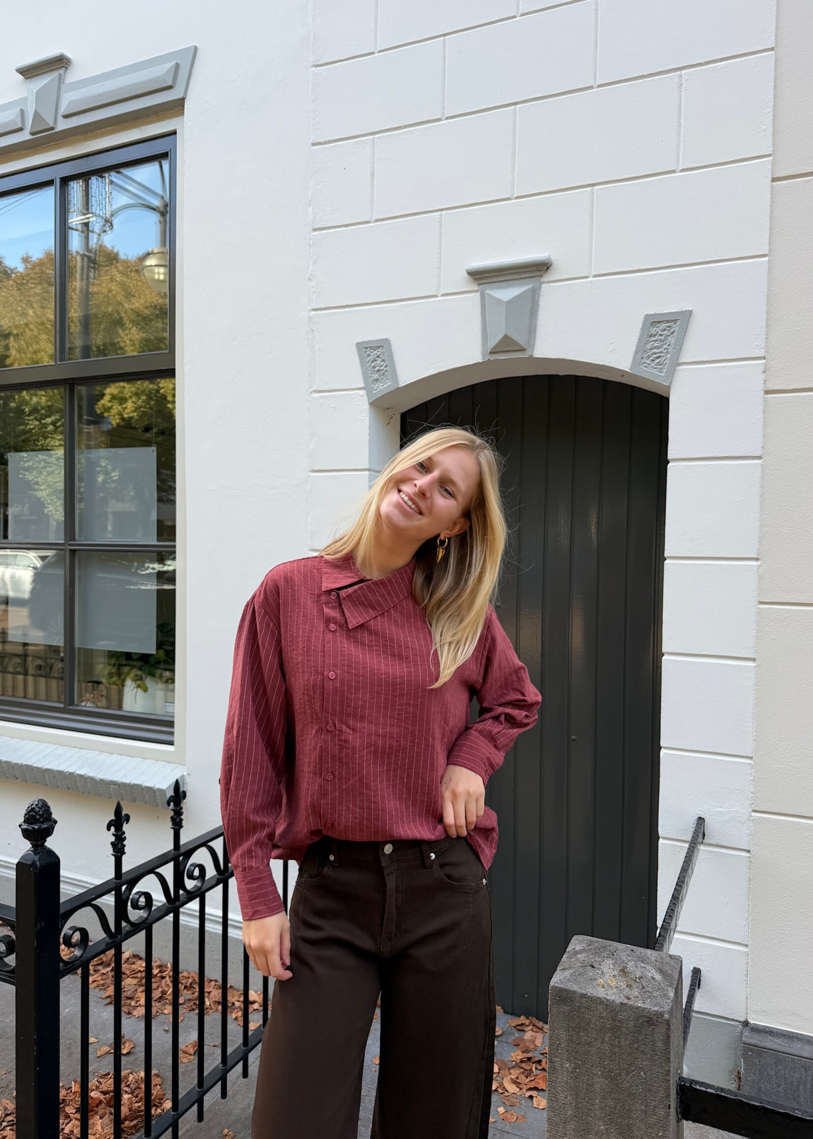 Flo Boutique Blouse Jane Red