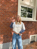 Flo Boutique Top Filo Light Grey
