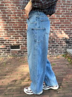 Flo Boutique Balloon Jeans Quinn Blue