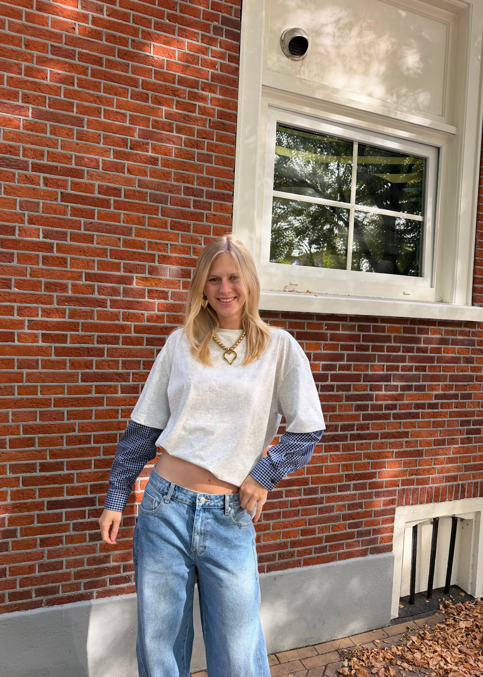 Flo Boutique Balloon Jeans Quinn Blue