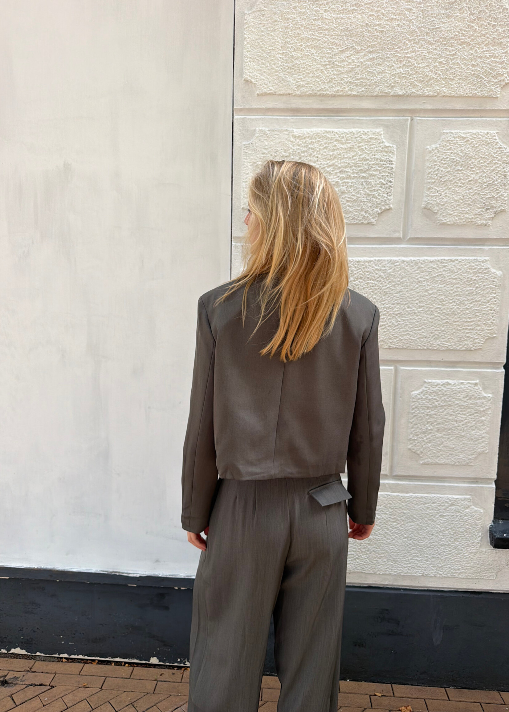 Flo Boutique Blazer Zaya Grey