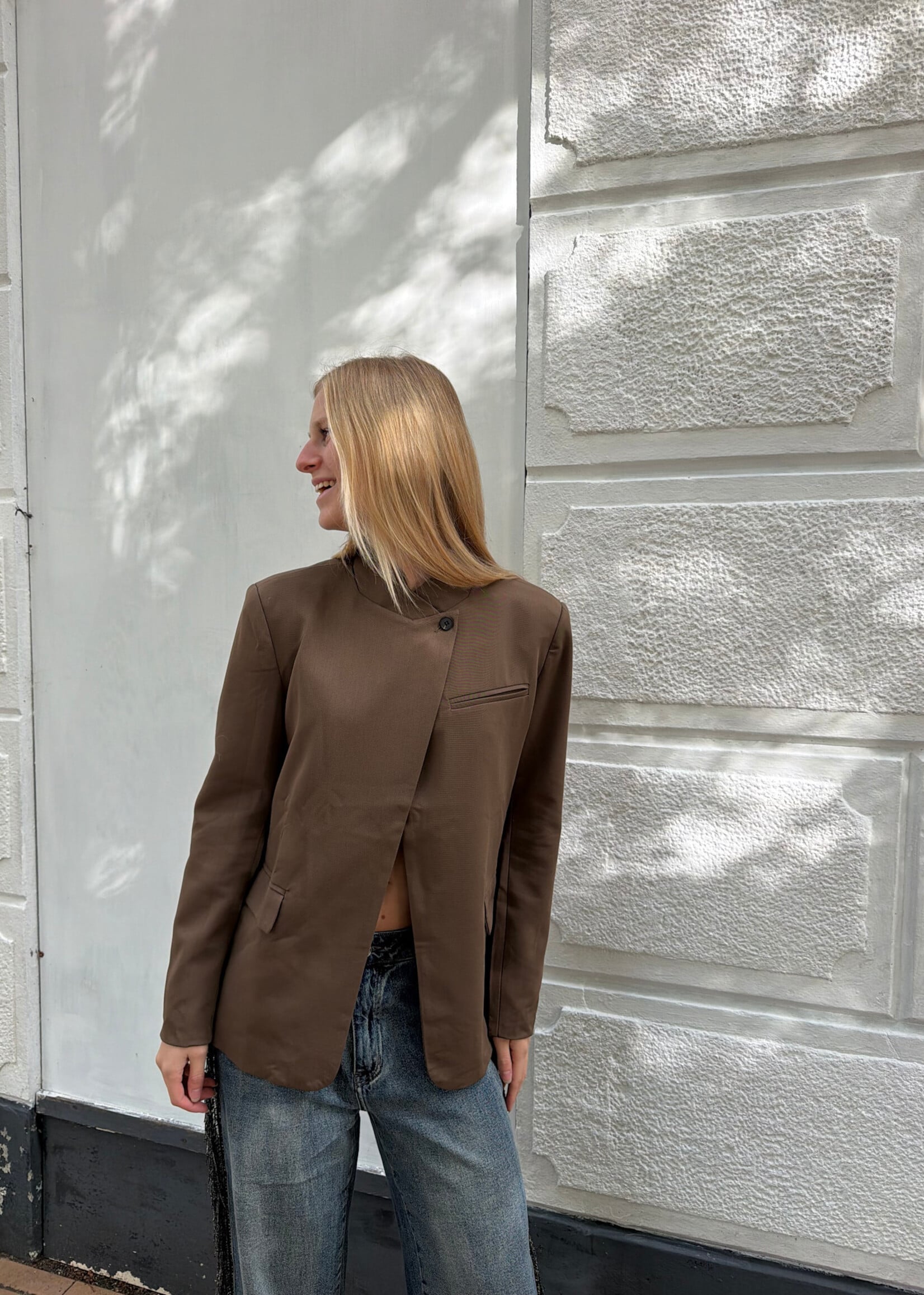 Flo Boutique Blazer Soof Marron