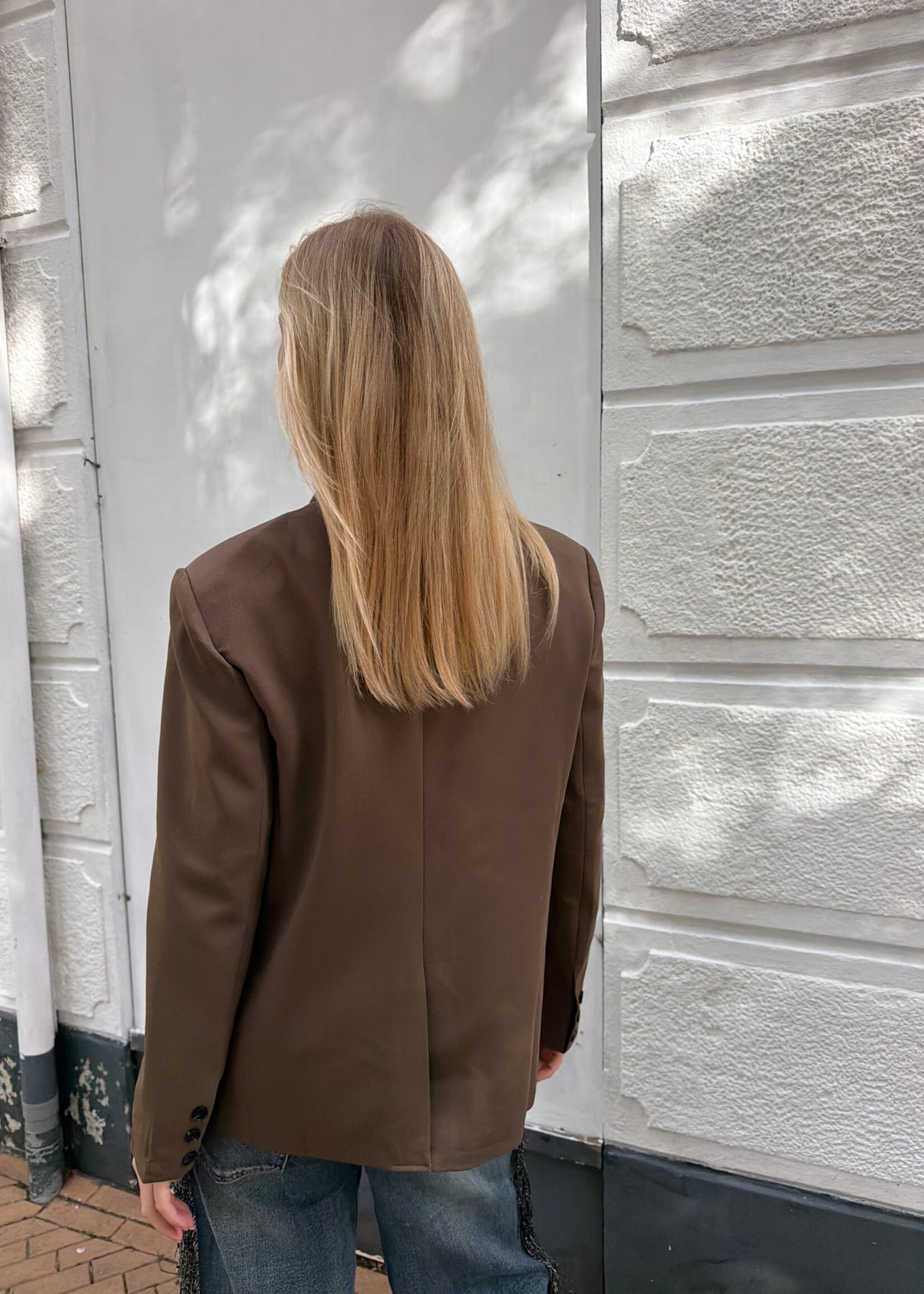 Flo Boutique Blazer Soof Marron