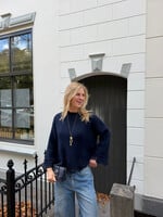 Flo Boutique Trui Lucia Lace Navy
