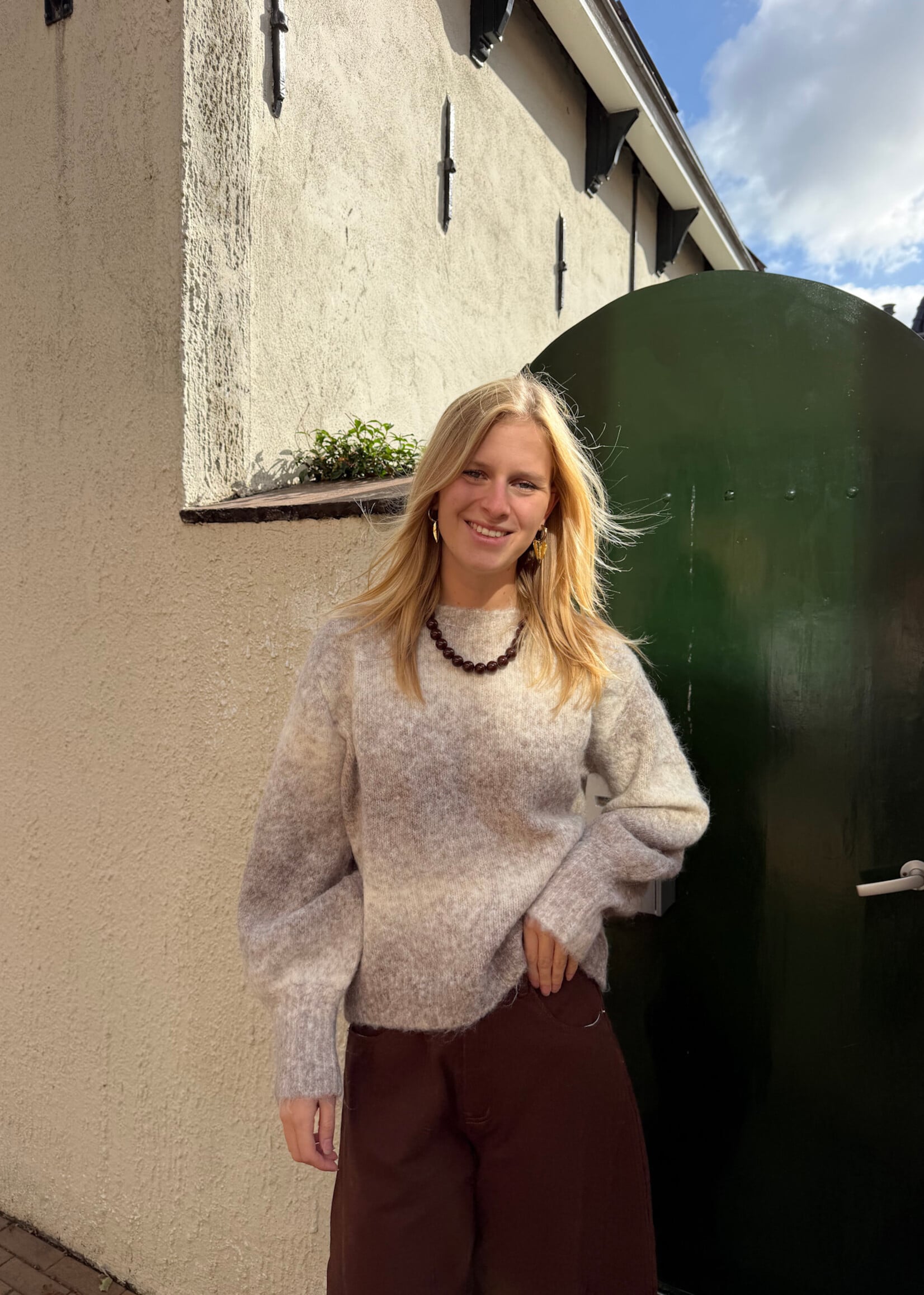 Flo Boutique Trui Ress Camel