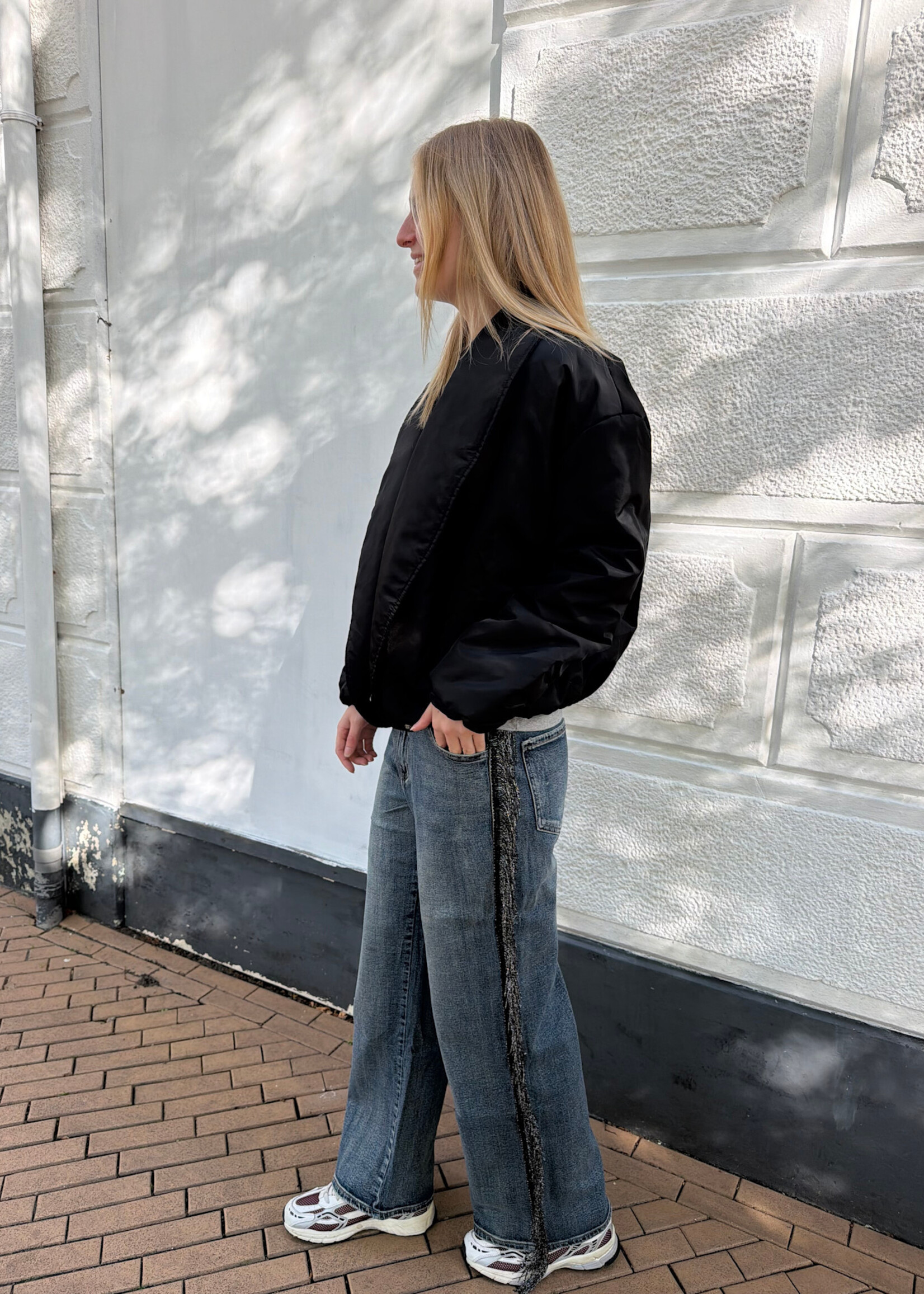 Flo Boutique Wide Leg Jeans Joly Fringes