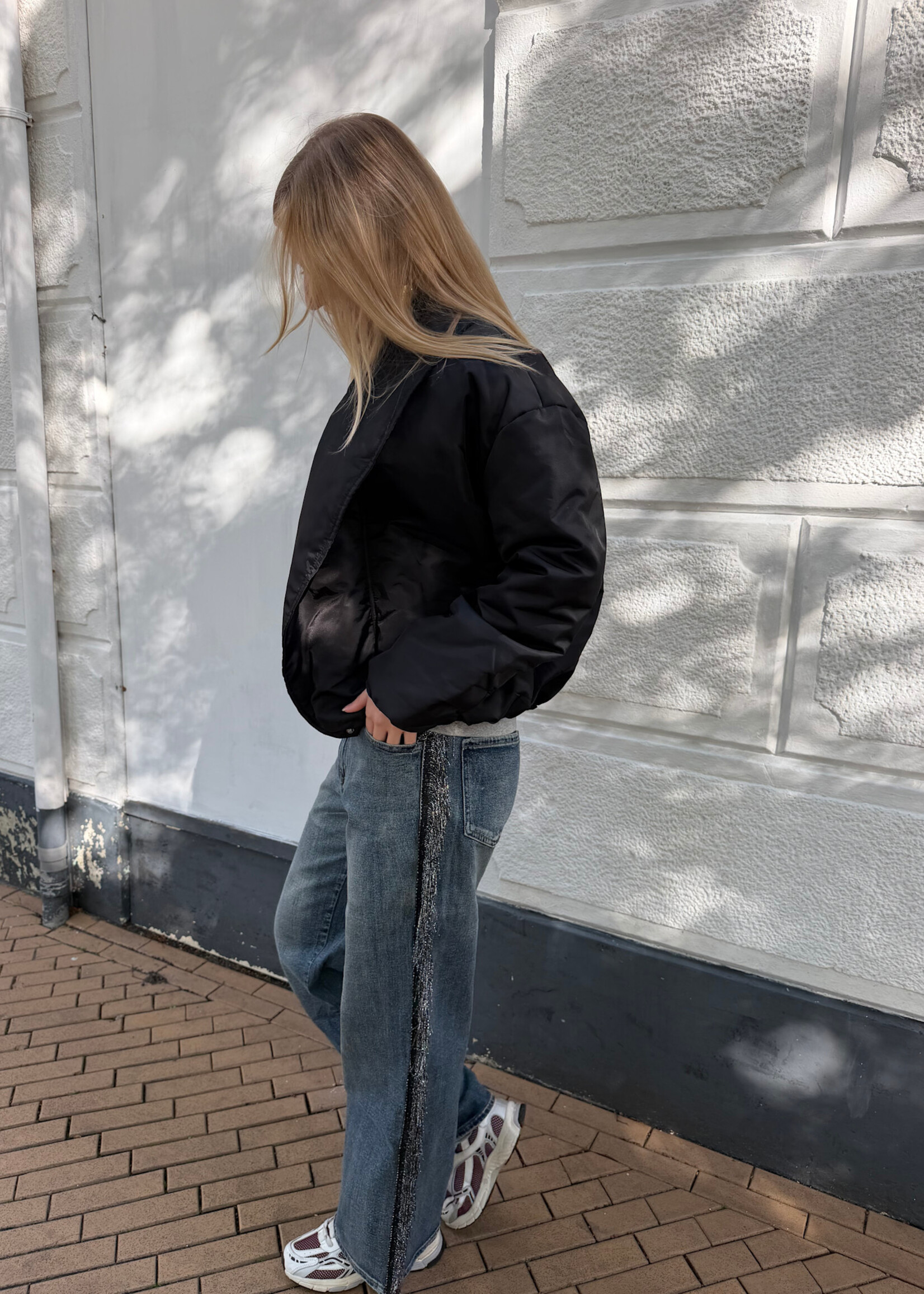 Flo Boutique Wide Leg Jeans Joly Fringes