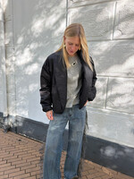 Flo Boutique Wide Leg Jeans Joly Fringes