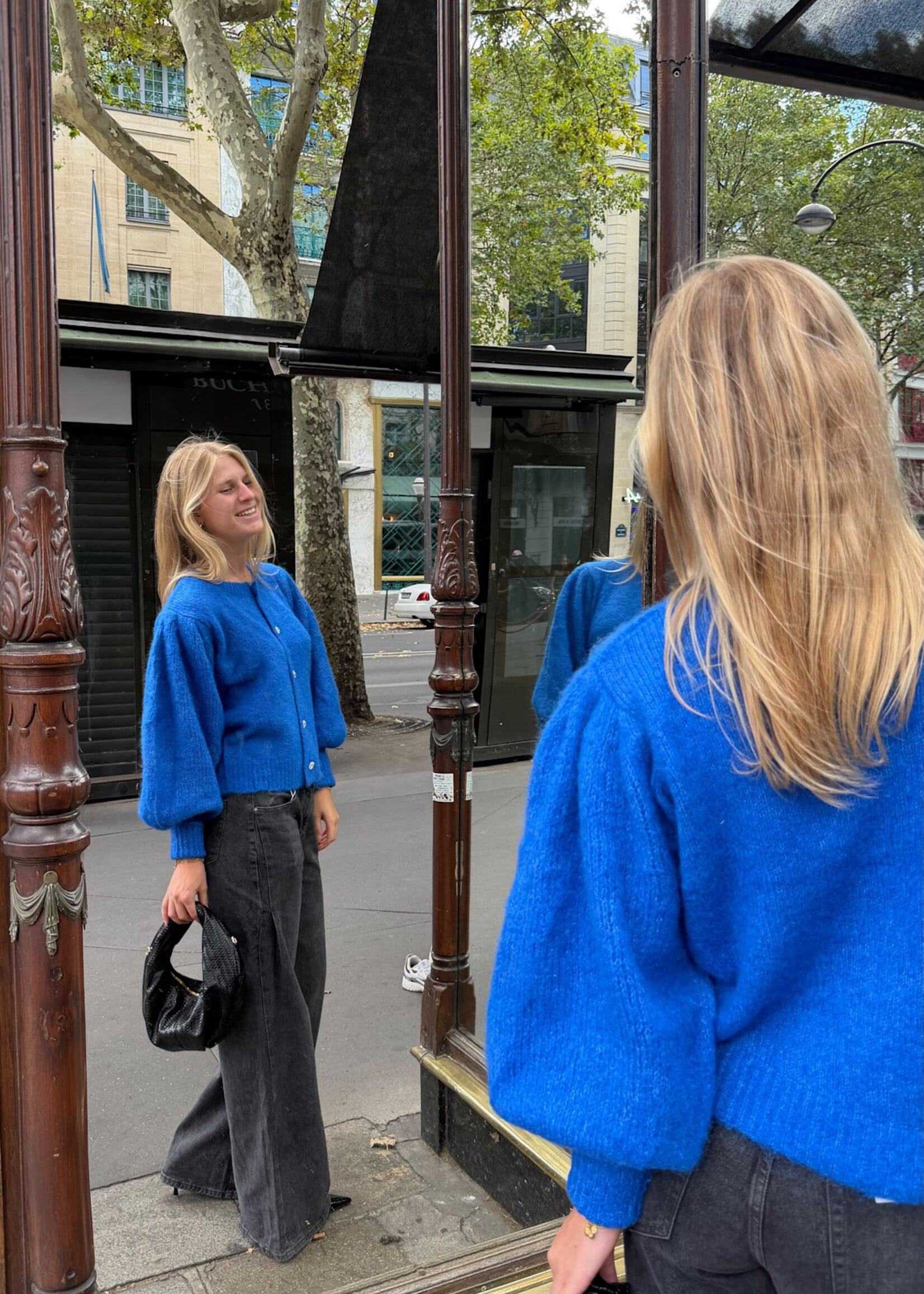 Flo Boutique Vestje Evi Cobalt