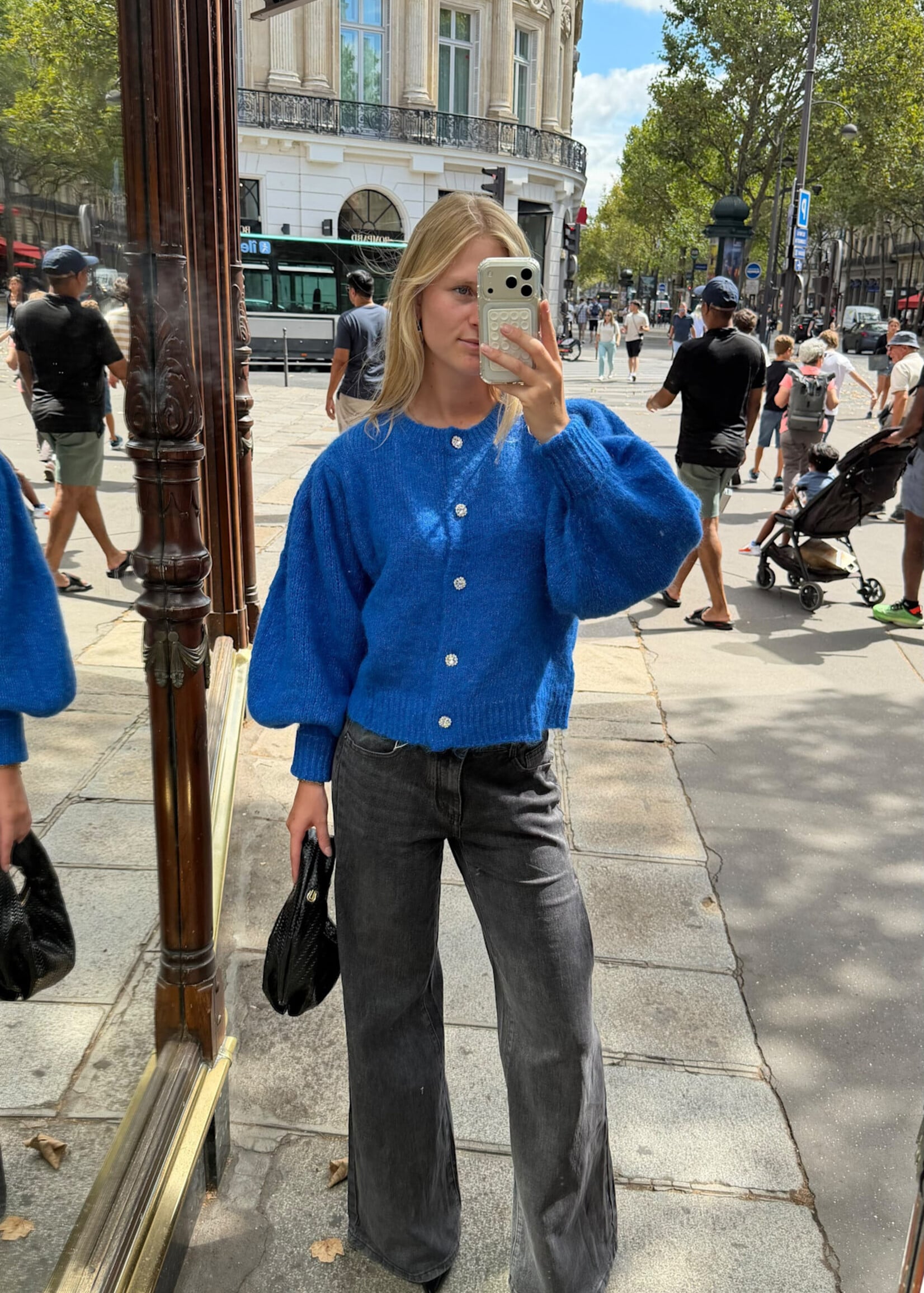 Flo Boutique Vestje Evi Cobalt