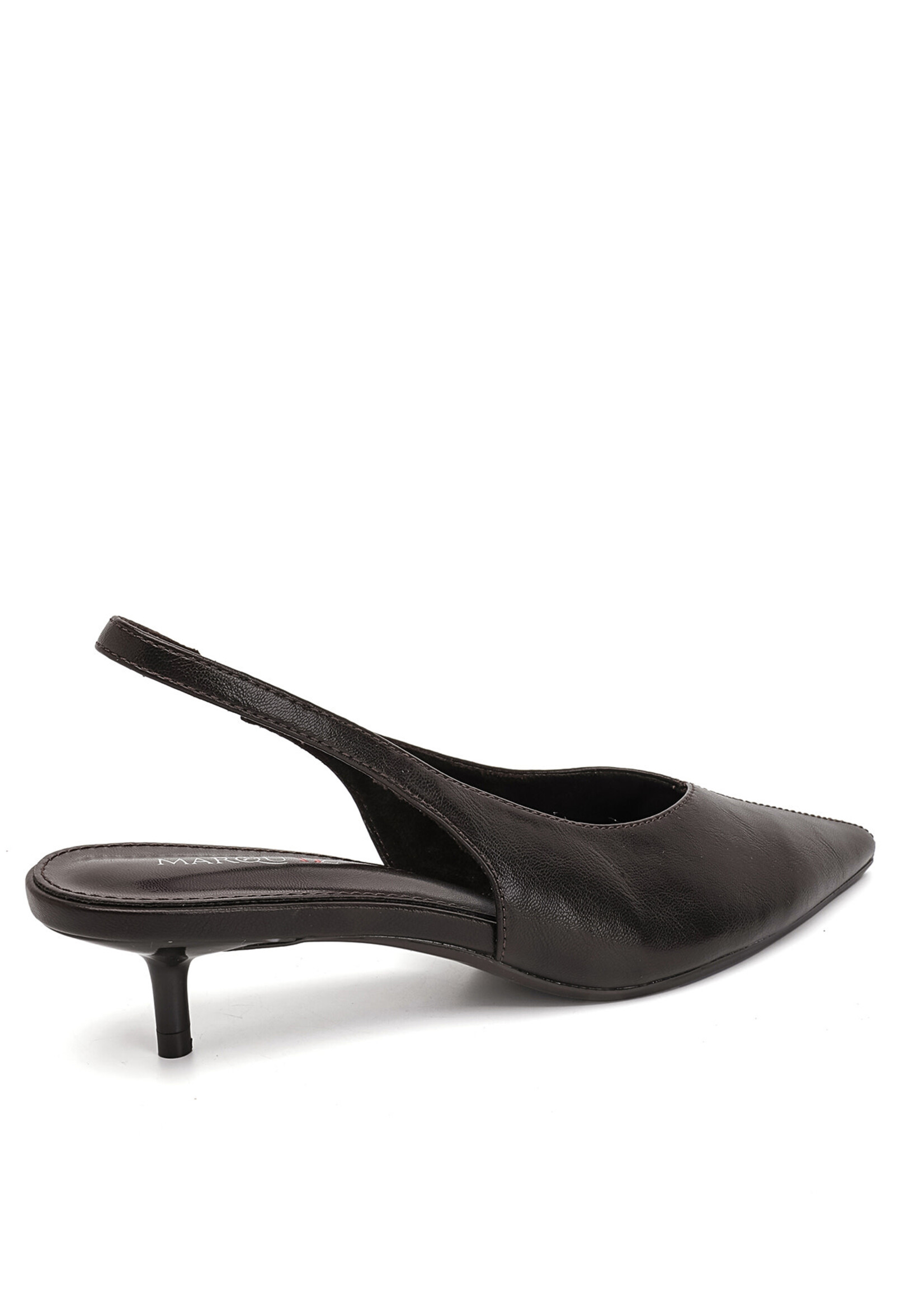Flo Boutique Kitten Heels Leatherlook Brown