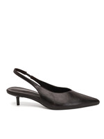 Flo Boutique Kitten Heels Leatherlook Brown