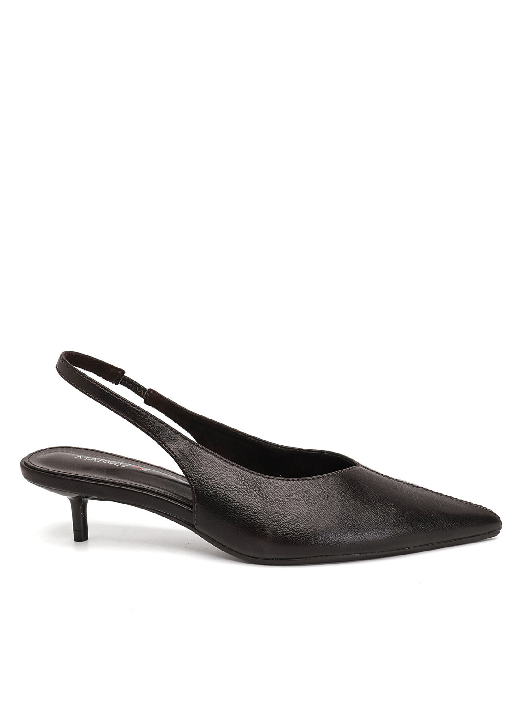 Flo Boutique Kitten Heels Leatherlook Brown