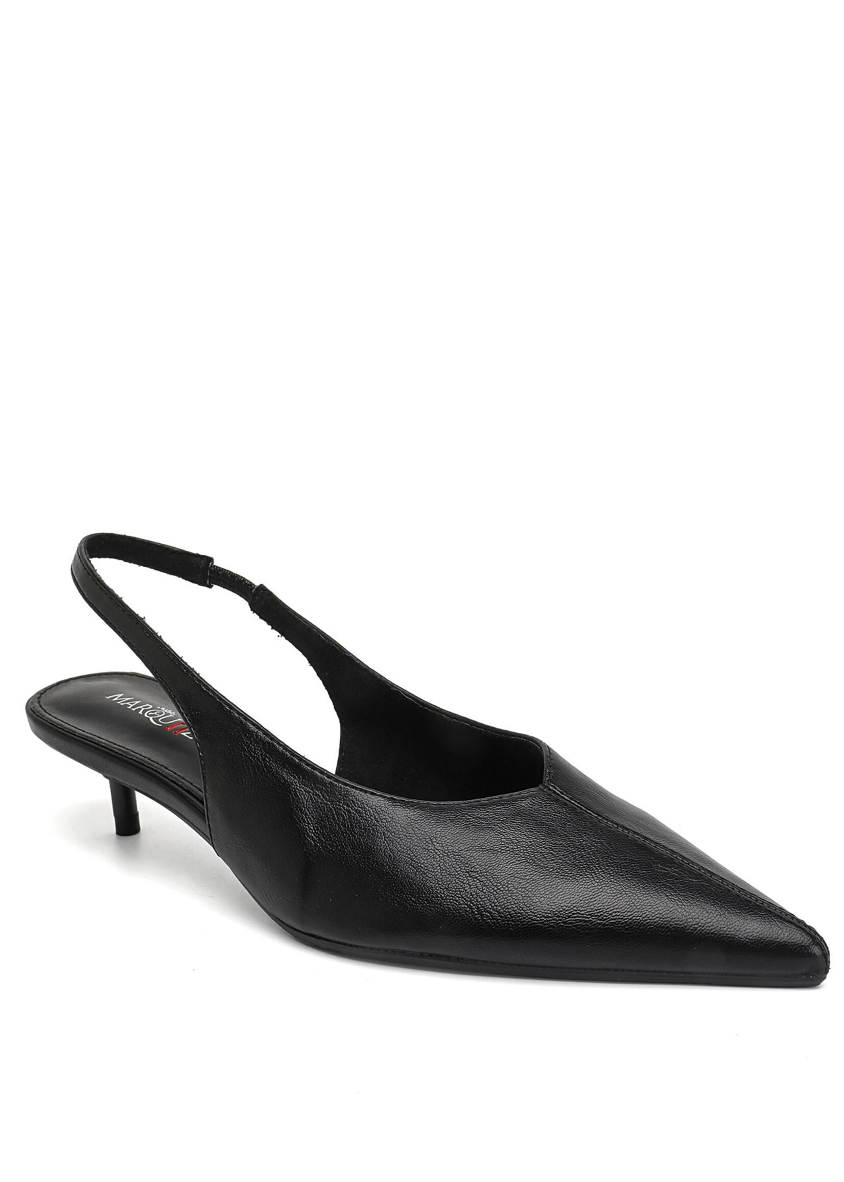 Flo Boutique Kitten Heels Leatherlook Black
