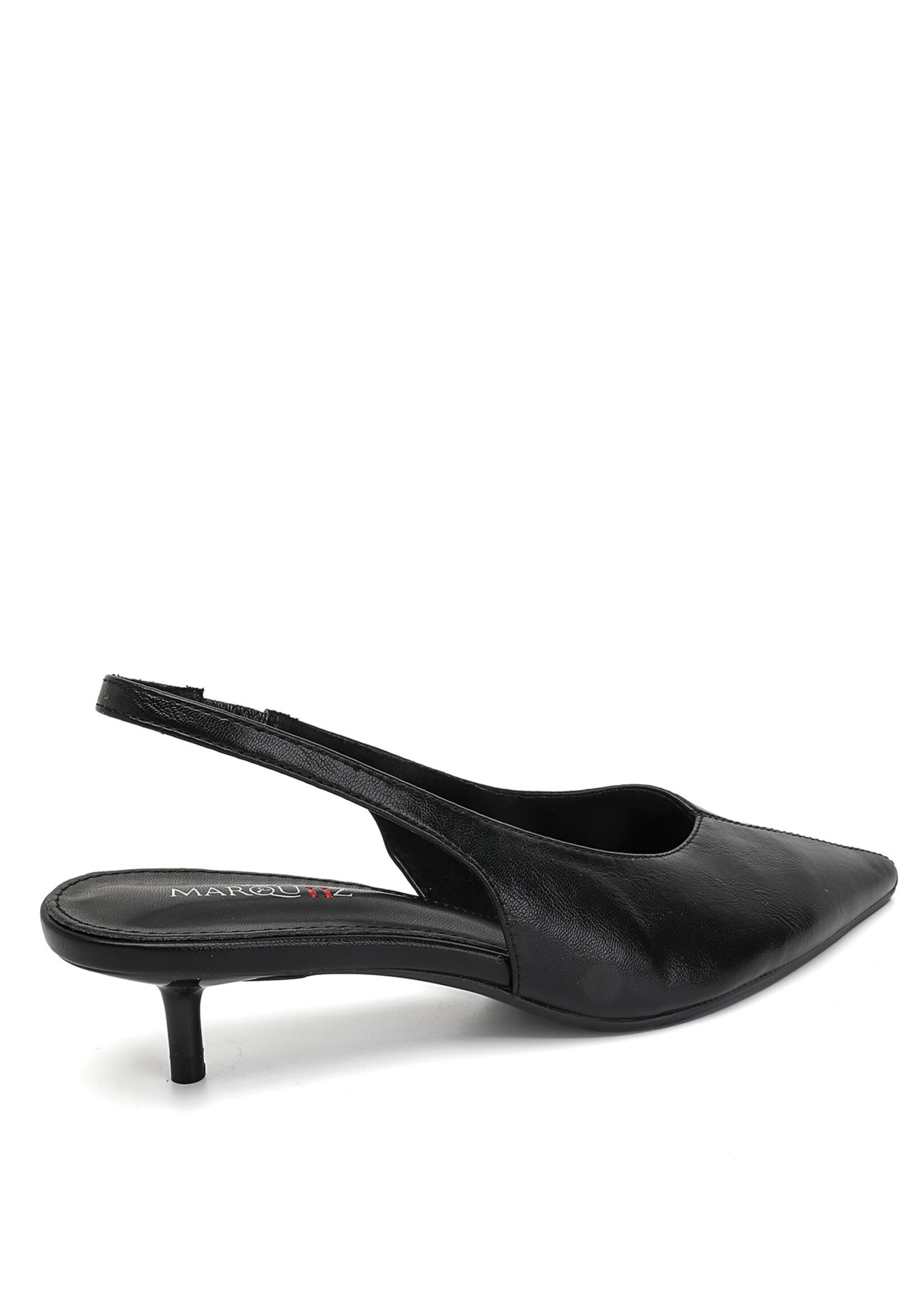 Flo Boutique Kitten Heels Leatherlook Black