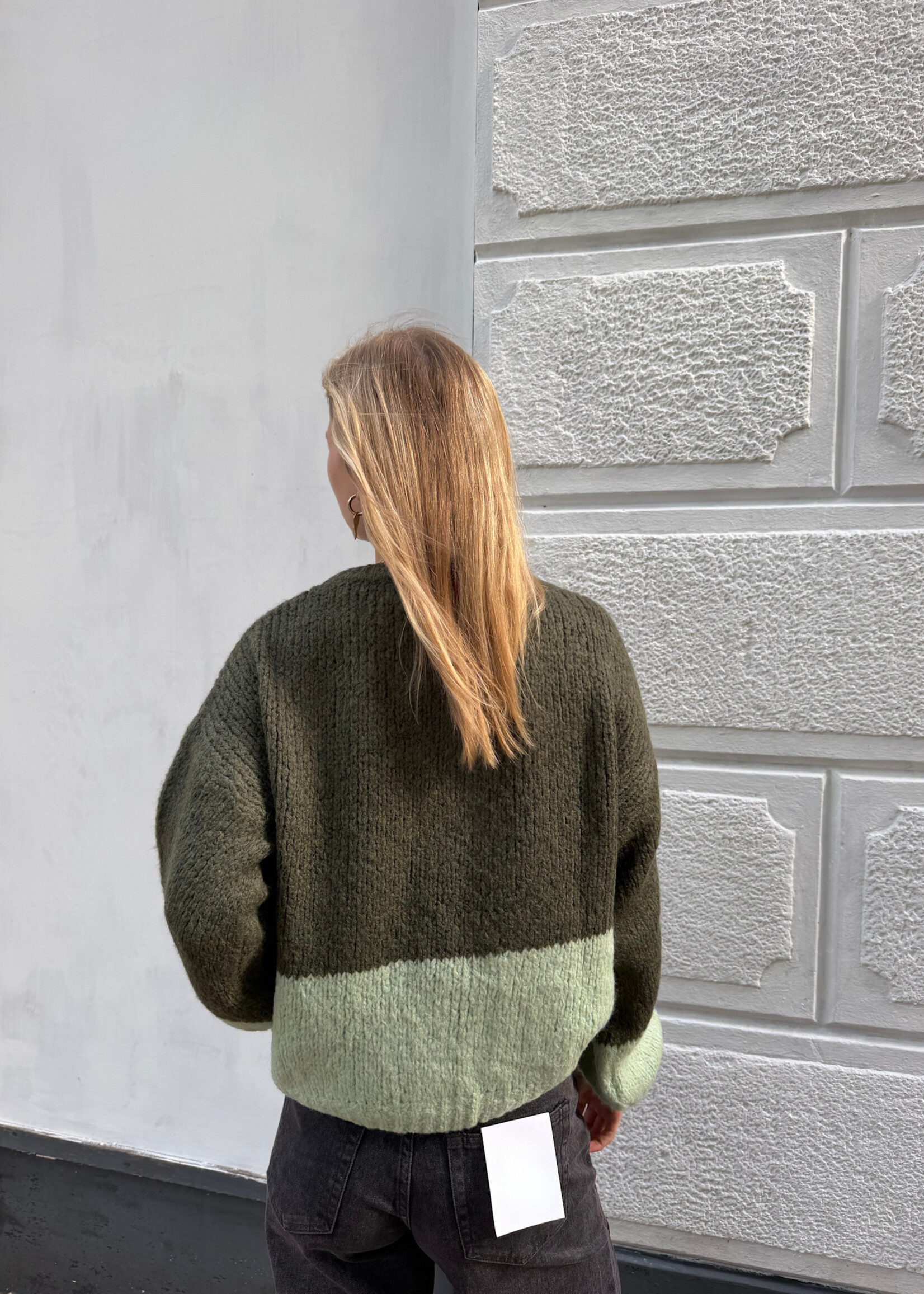 Flo Boutique Trui Skyler Green
