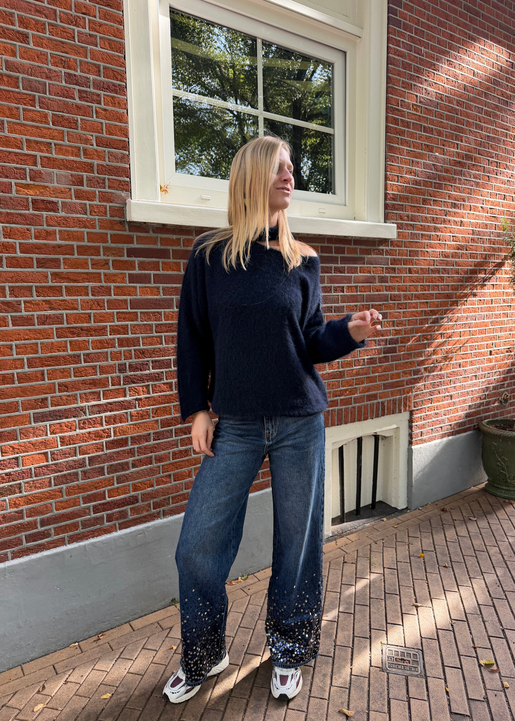 Flo Boutique Wide Leg Jeans Sarah Sparkle