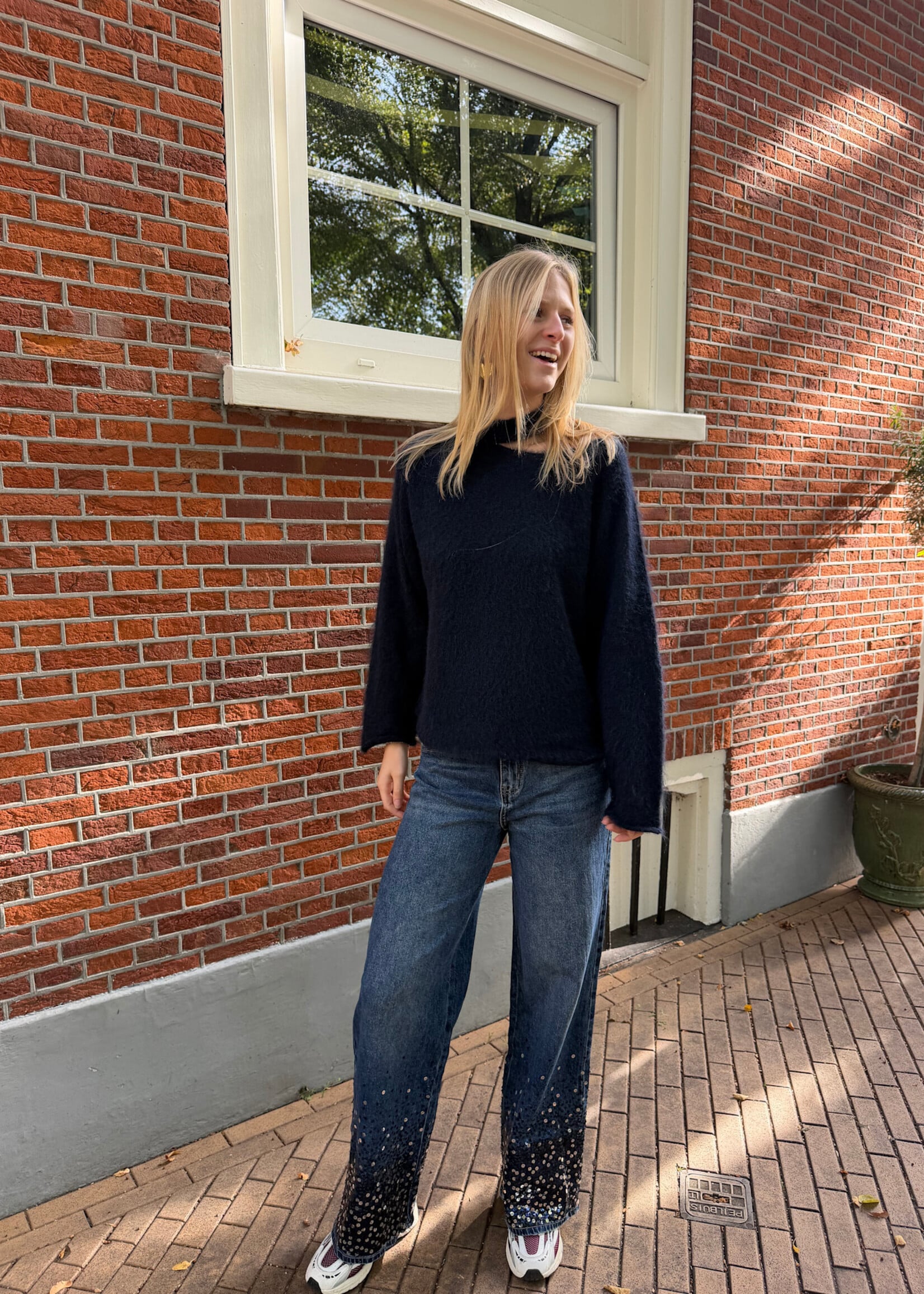 Flo Boutique Wide Leg Jeans Sarah Sparkle