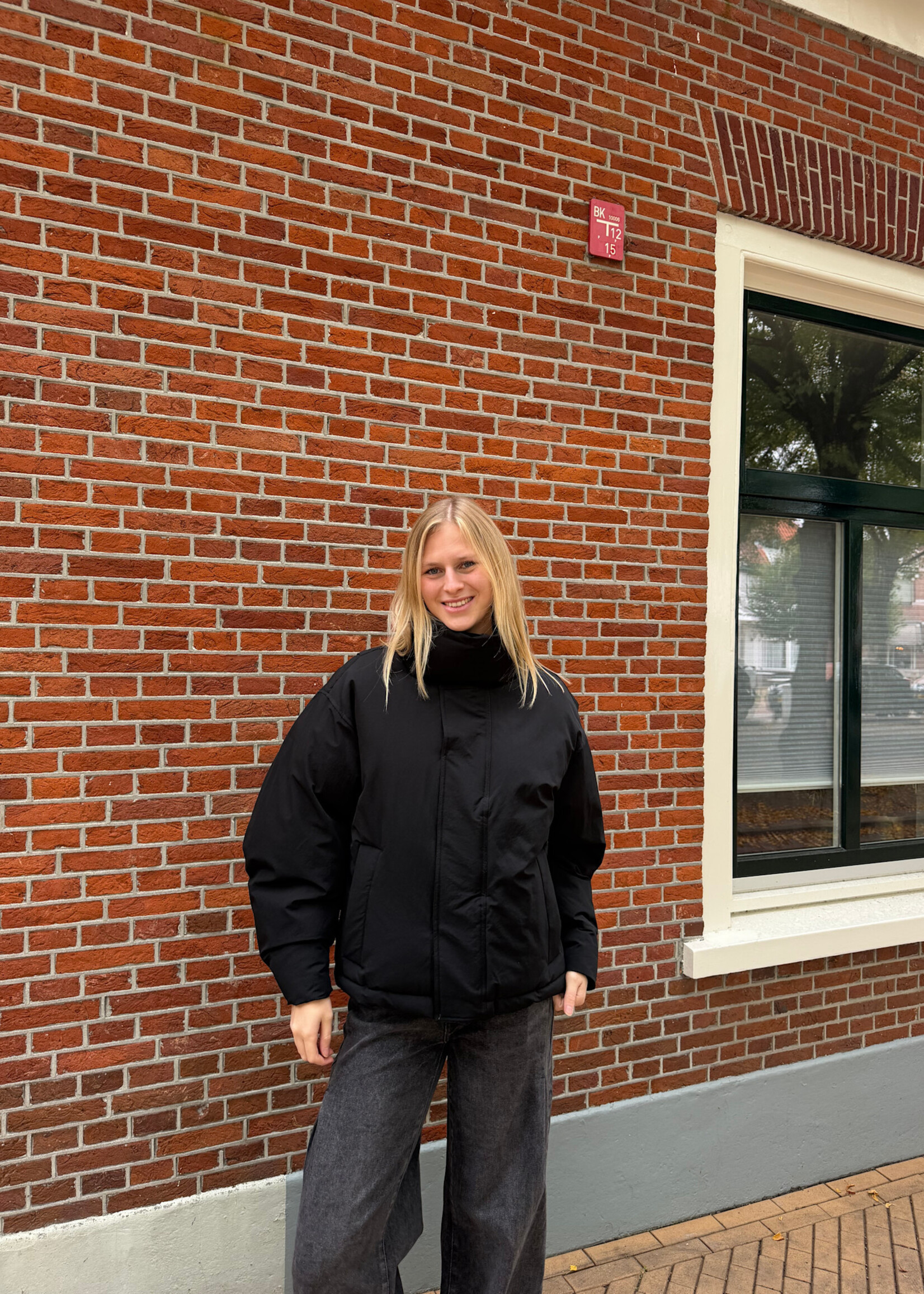 Flo Boutique Puffer Jacket Micha Black