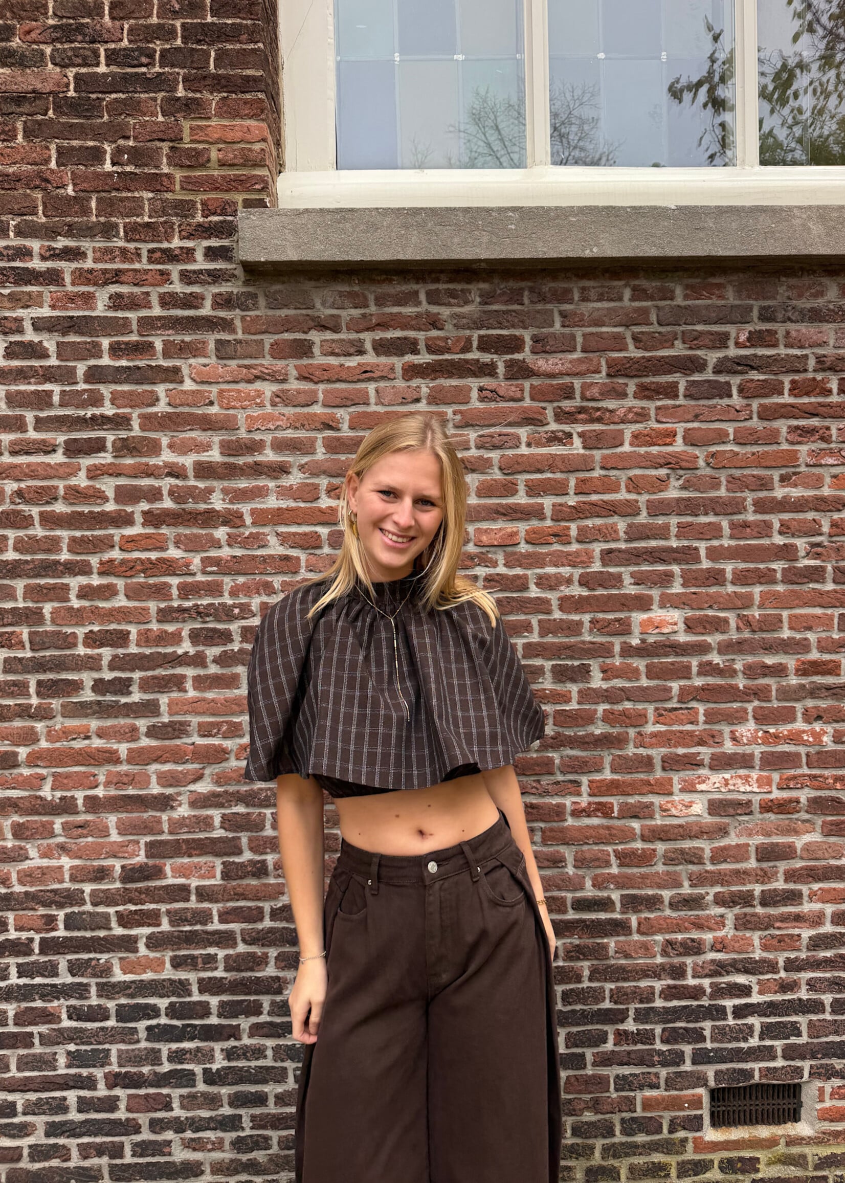 Flo Boutique Cape Top Lilla Choco