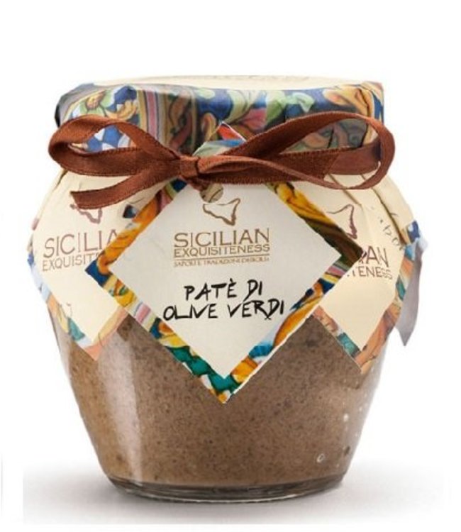Daidone Tapenade van Siciliaanse Groene Olijven-Pate di olive verdi