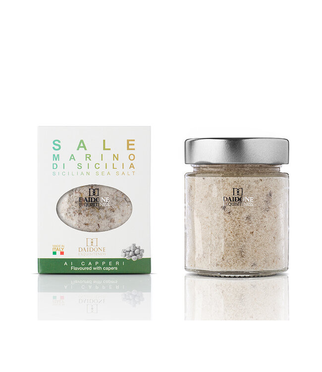 Daidone Zeezout uit Trappani, bereid met Siciliaanse kappertjes
