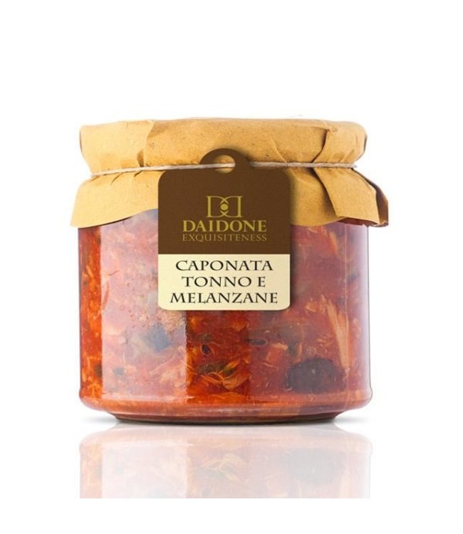 Daidone Caponata met tonijn -Caponata di Tonno