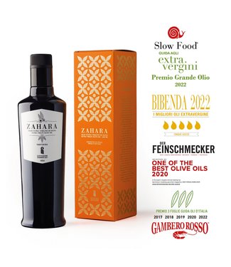 Oleificio Guccione extra vierge olijfolie-Zahara -premium- 500 ml - met geschenkverpakking