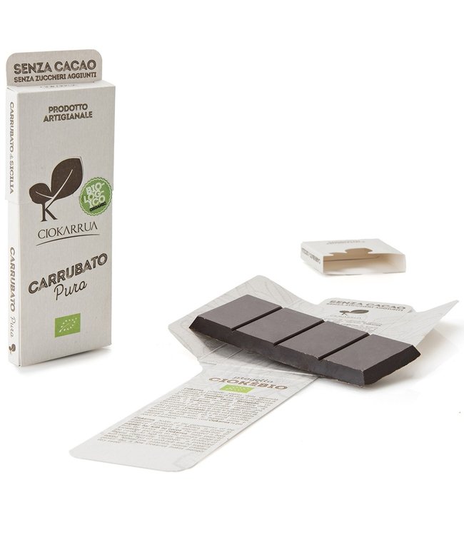 Ciokarrua Pure Chocolade met biologisch ICEA keurmerk