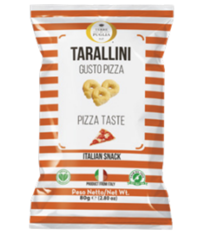 Tarallini Borrel Snack, Pizza smaak