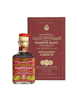 Giuseppe Giusti aceto balsamico  di Modena I.G.P.  3 sterren, 12 jaar  gerijpt