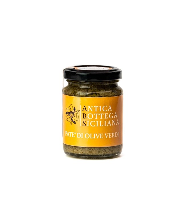 Antica Bottega Siciliana Groene olijven tapenade; Pate'di olive verdi