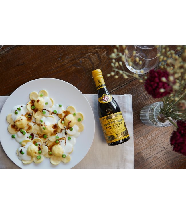 Giuseppe Giusti Aceto balsamico di Modena  I.G.P.  15  jaar gerijpt, 4 medailles