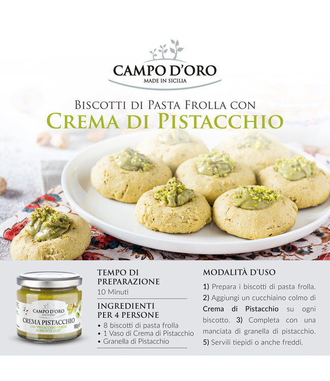 Campo d'oro zoete pistache crème - crema Pistacchio