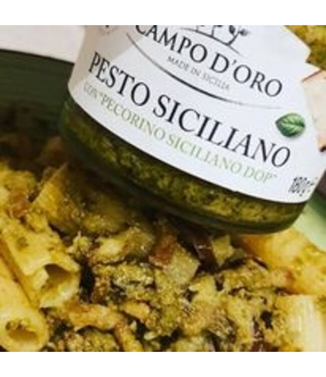 Campo d'oro Siciliaanse  Groene Pesto met Pecorino BOB